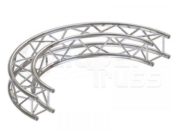 Kreisstück F24  für  2 Meter/Kreis 1 Stück 180 °