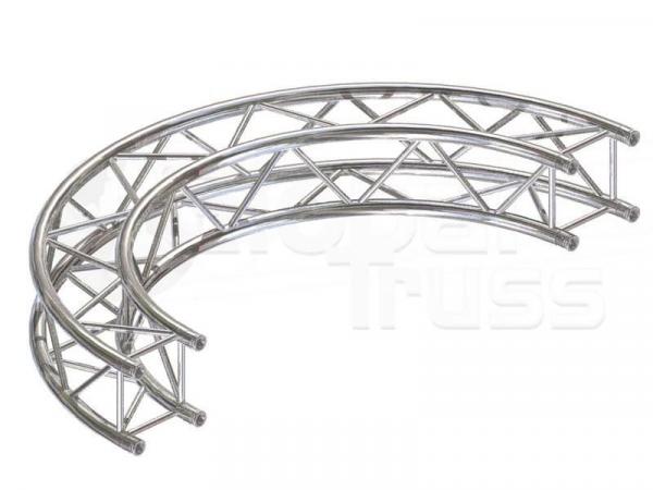 Kreisstück F24  für  4 Meter/Kreis 1 Stück 90 °