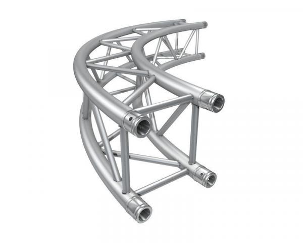 Kreisstück F34  für  3 Meter/Kreis 1 Stück 90 °